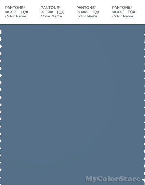 PANTONE SMART 18-4020X Color Swatch Card, Captains Blue