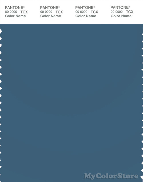PANTONE SMART 18-4023X Color Swatch Card, Blue Ashes