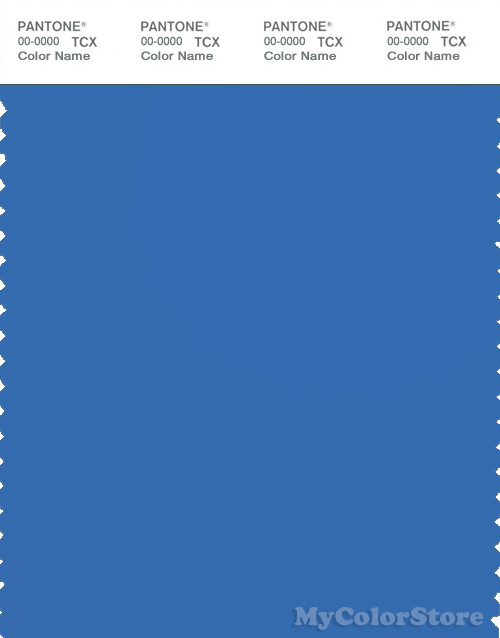 PANTONE SMART 18-4043X Color Swatch Card, Palace Blue