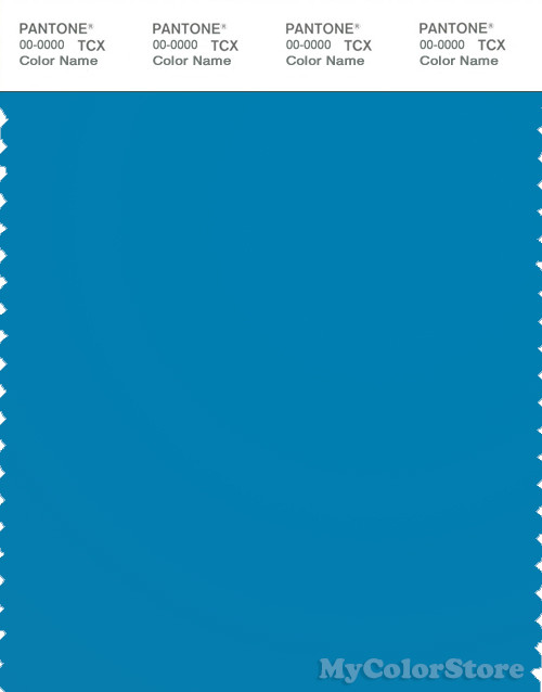 PANTONE SMART 18-4330X Color Swatch Card, Swedish Blue