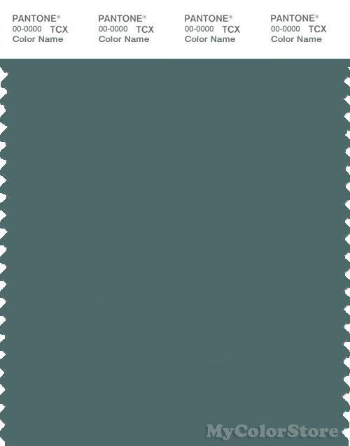 PANTONE SMART 18-5112X Color Swatch Card, Sea Pine