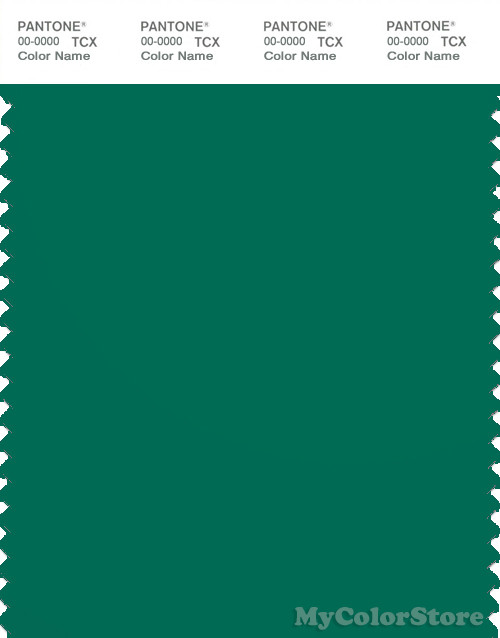 PANTONE SMART 18-5338X Color Swatch Card, Ultramarine Green