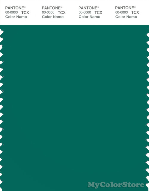 PANTONE SMART 18-5424X Color Swatch Card, Cadmium Green