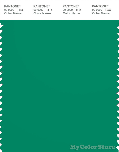 PANTONE SMART 18-5622X Color Swatch Card, Frosty Spruce
