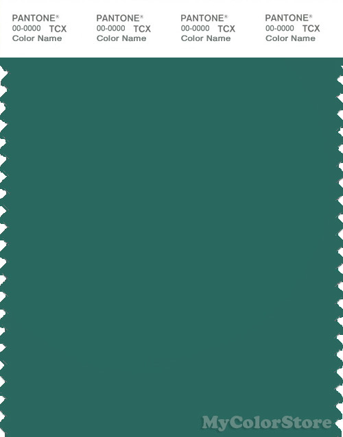 PANTONE SMART 18-5725X Color Swatch Card, Galapagos Green