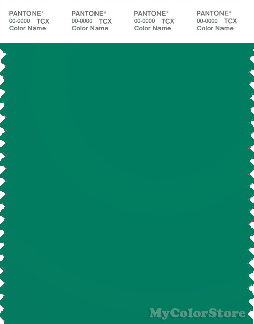PANTONE SMART 18-5841X Color Swatch Card, Pepper Green