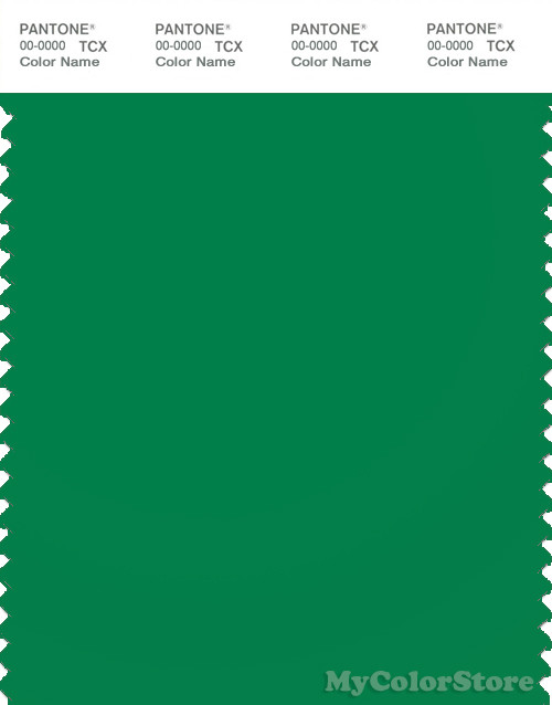 PANTONE SMART 18-6030X Color Swatch Card, Jolly Green