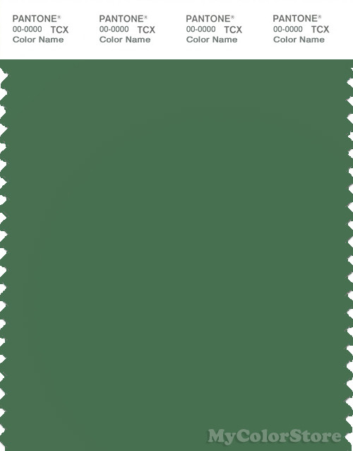 PANTONE SMART 18-6320X Color Swatch Card, Fairway