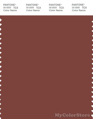 PANTONE SMART 19-1334X Color Swatch Card, Henna
