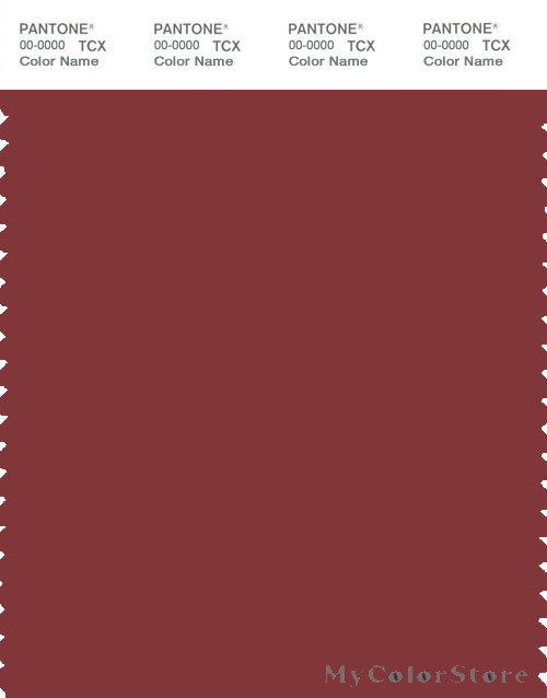 PANTONE SMART 19-1532X Color Swatch Card, Rosewood