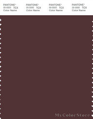 PANTONE SMART 19-1625X Color Swatch Card, Decadent Chocolate