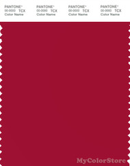 PANTONE SMART 19-1862X Color Swatch Card, Jester Red