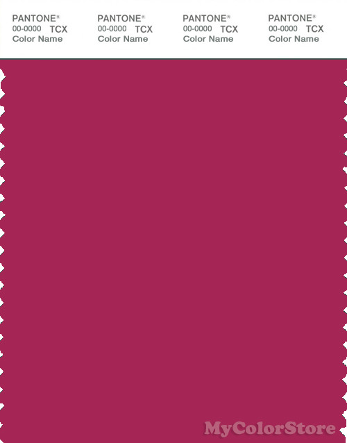 PANTONE SMART 19-2041X Color Swatch Card, Cherries Jubilee