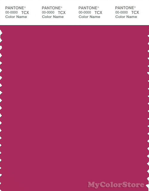 PANTONE SMART 19-2045X Color Swatch Card, Vivacious