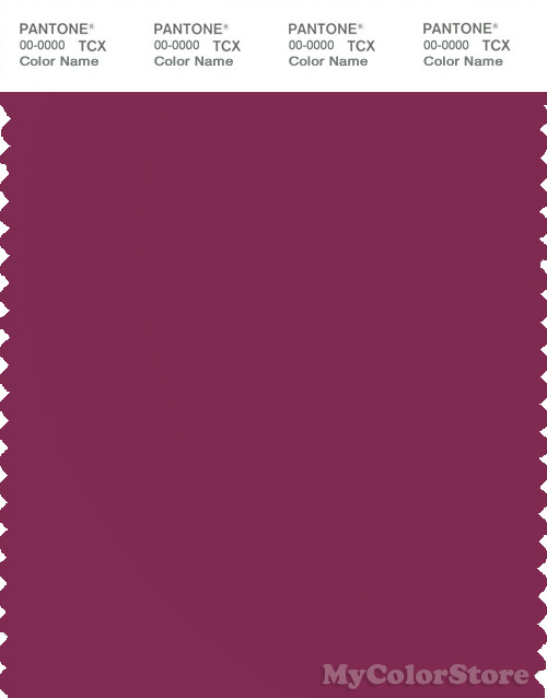 PANTONE SMART 19-2432X Color Swatch Card, Raspberry Radience
