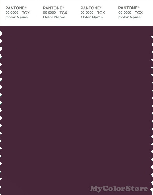 PANTONE SMART 19-2520X Color Swatch Card, Potent Purple