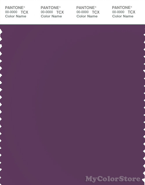 PANTONE SMART 19-2814X Color Swatch Card, Wineberry