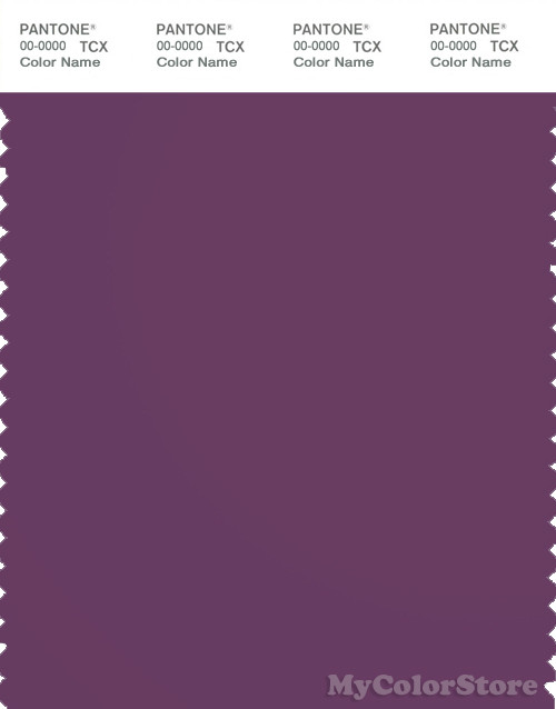 PANTONE SMART 19-3223X Color Swatch Card, Purple Passion