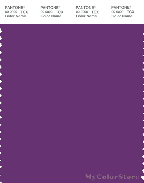 PANTONE SMART 19-3540X Color Swatch Card, Purple Magic