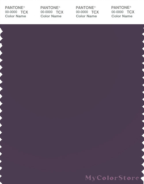 PANTONE SMART 19-3619X Color Swatch Card, Sweet Grape