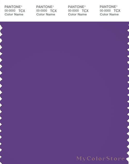 PANTONE SMART 19-3642X Color Swatch Card, Royal Purple