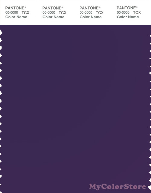 PANTONE SMART 19-3731X Color Swatch Card, Parachute Purple