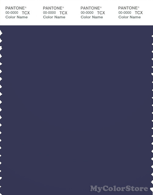 PANTONE SMART 19-3926X Color Swatch Card, Crown Blue