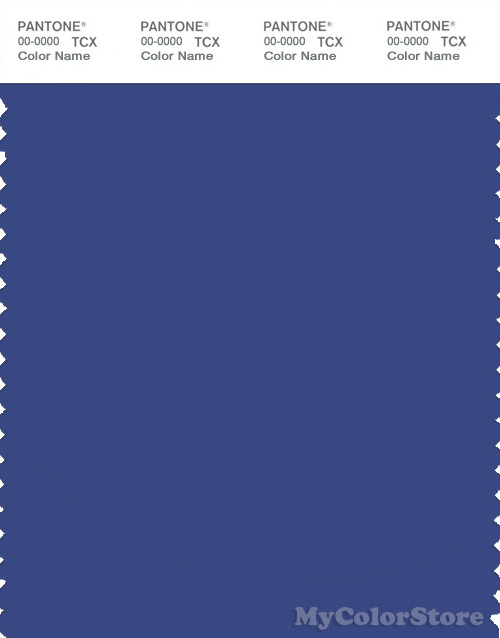 PANTONE SMART 19-3950X Color Swatch Card, Deep Ultramarine