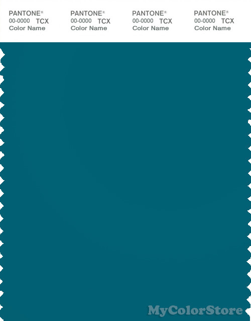 PANTONE SMART 19-4535X Color Swatch Card, Oriental Blue