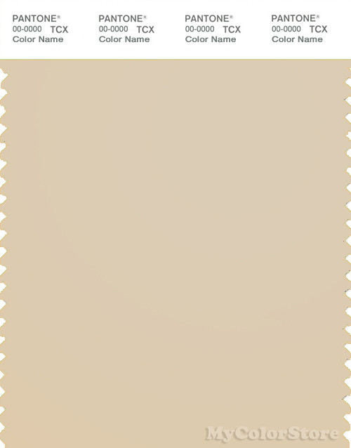 PANTONE SMART 13-1006X Color Swatch Card, Crème Brulee