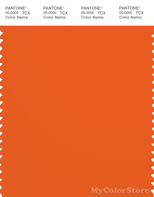 PANTONE SMART 16-1363X Color Swatch Card, Puffin's Bill