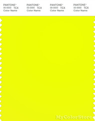 PANTONE SMART 13-0630TN Color Swatch Card, Safety Yellow