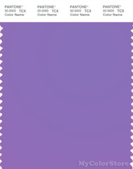 PANTONE SMART 16-3828TN Color Swatch Card, Purple Hebe