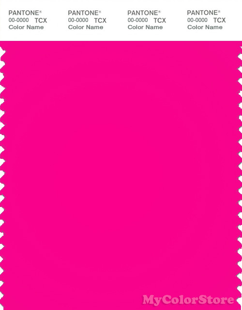 PANTONE SMART 17-2435TN Color Swatch Card, Pink Glo