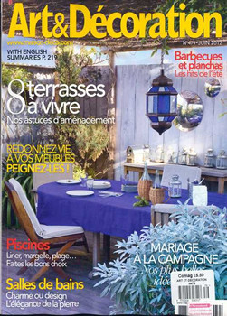 Art Et Decoration Magazine  (France) - 9 iss/yr (To US Only)