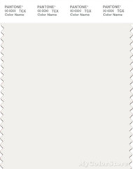 PANTONE SMART 11-0602X Color Swatch Card, Snow White