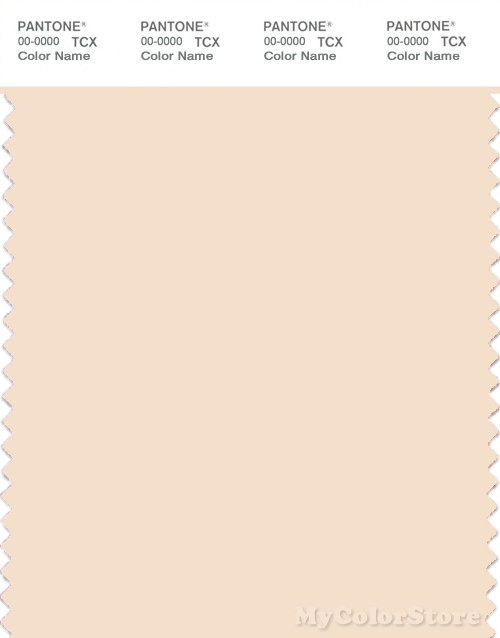 PANTONE SMART 11-0809X Color Swatch Card, Ecru
