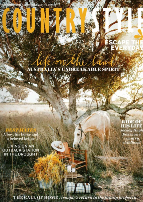Country Style Magazine  (Australia) - 12 issues/yr. Via Air