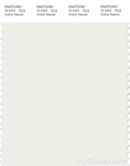 PANTONE SMART 11-4202X Color Swatch Card, Star White