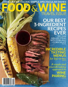Food & Wine Magazine  (US) - 12 iss/yr (To US Only)