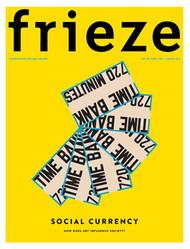 Frieze Magazine  (UK) - 8 iss/yr (To US Only)