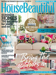 House Beautiful Magazine  (UK) - 12 iss/yr (To US Only)