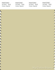 PANTONE SMART 12-0418X Color Swatch Card, Hay