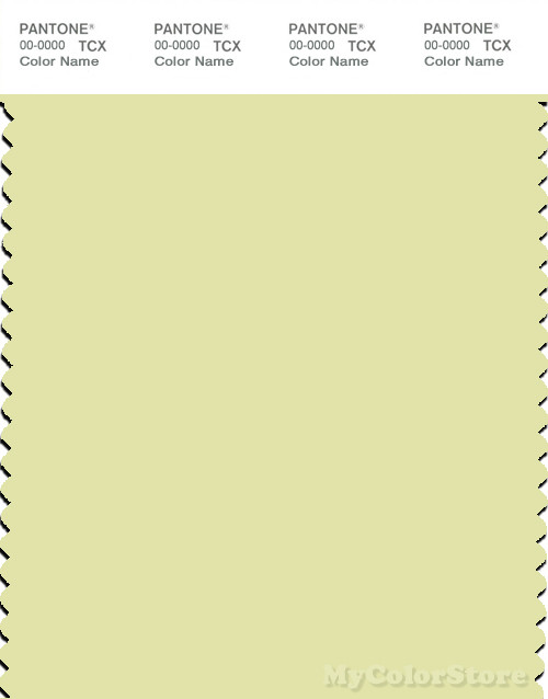 PANTONE SMART 12-0521X Color Swatch Card, Young Wheat