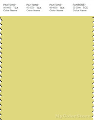 PANTONE SMART 12-0633X Color Swatch Card, Canary Yellow