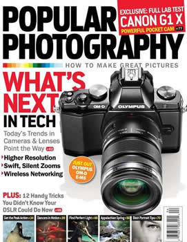 Popular Photograhy Magazine  (US) - 12 iss/yr (To US Only)