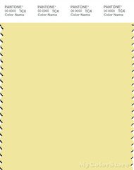 PANTONE SMART 12-0721X Color Swatch Card, Lemonade