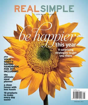 Real Simple Magazine  (US) - 12 iss/yr (To US Only)