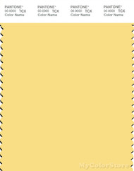 PANTONE SMART 12-0727X Color Swatch Card, Sunshine