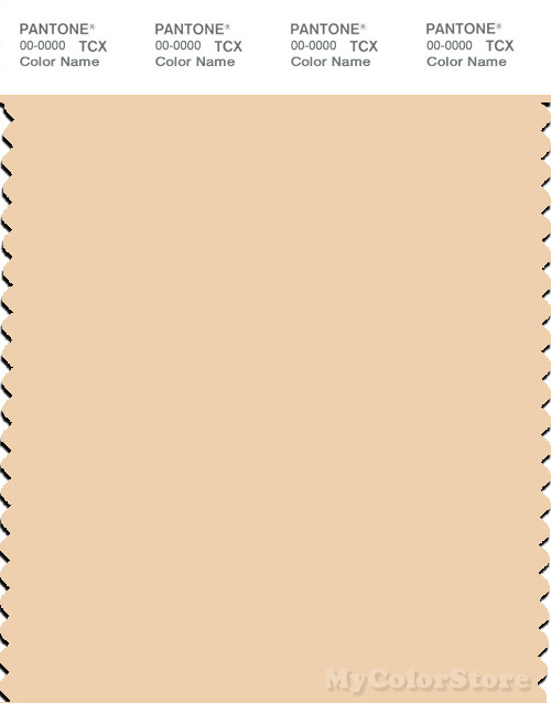 PANTONE SMART 12-0813X Color Swatch Card, Autumn Blonde